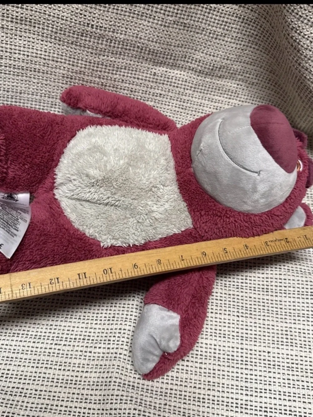 ✨3/$30 Disney Pixar 15” Toy Story 3 Lotso Huggin Bear Scented Strawberry Plush - Picture 8 of 9